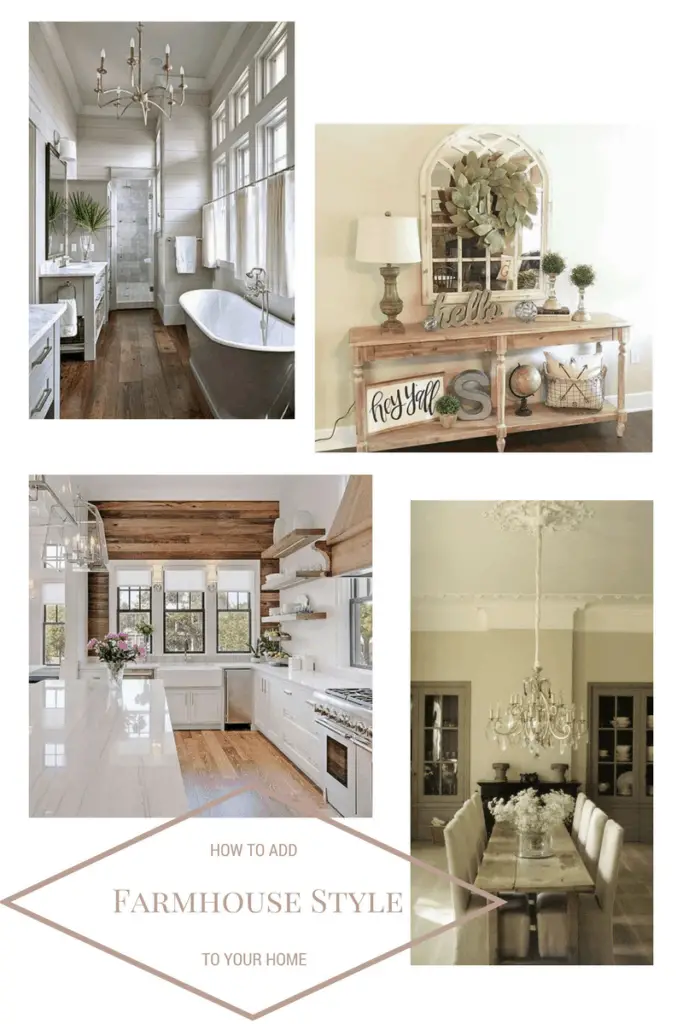 How to add farmhouse style to your home