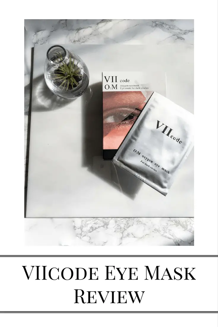 VIIcode Oxygen Eye Mask Review