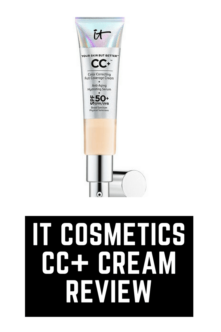 IT Cosmetics CC+ Cream Review