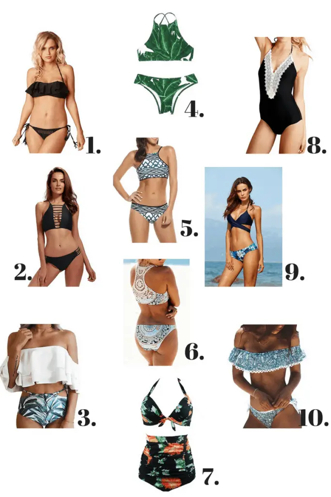 10 swimsuits under $25