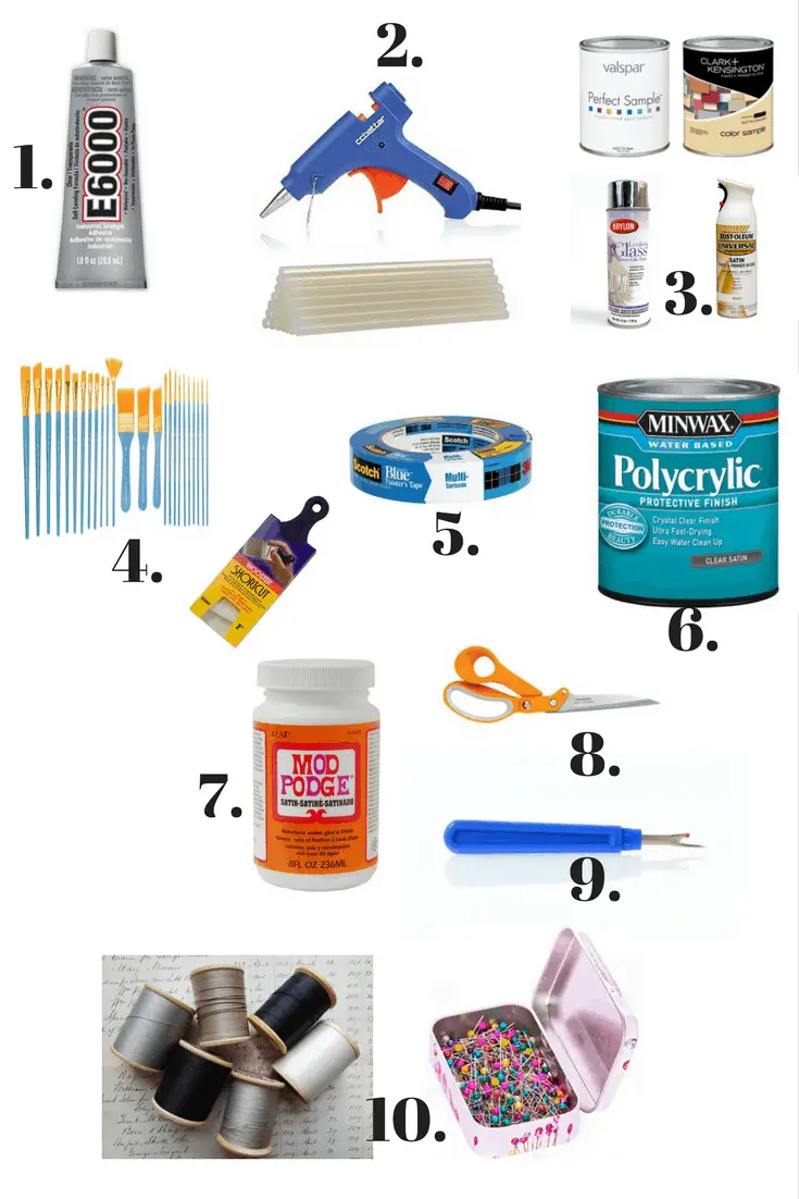 10 Craft Arsenal Must Haves Thrifted & Taylor'd
