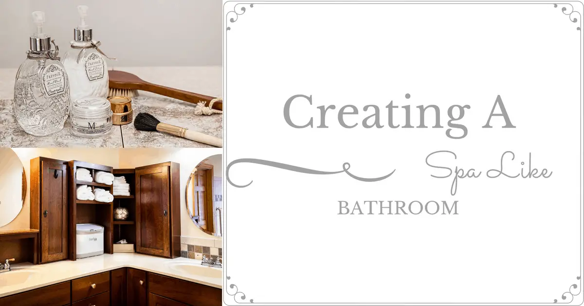 Easy Ways To Create A Spa Like Bathroom Thrifted And Taylord