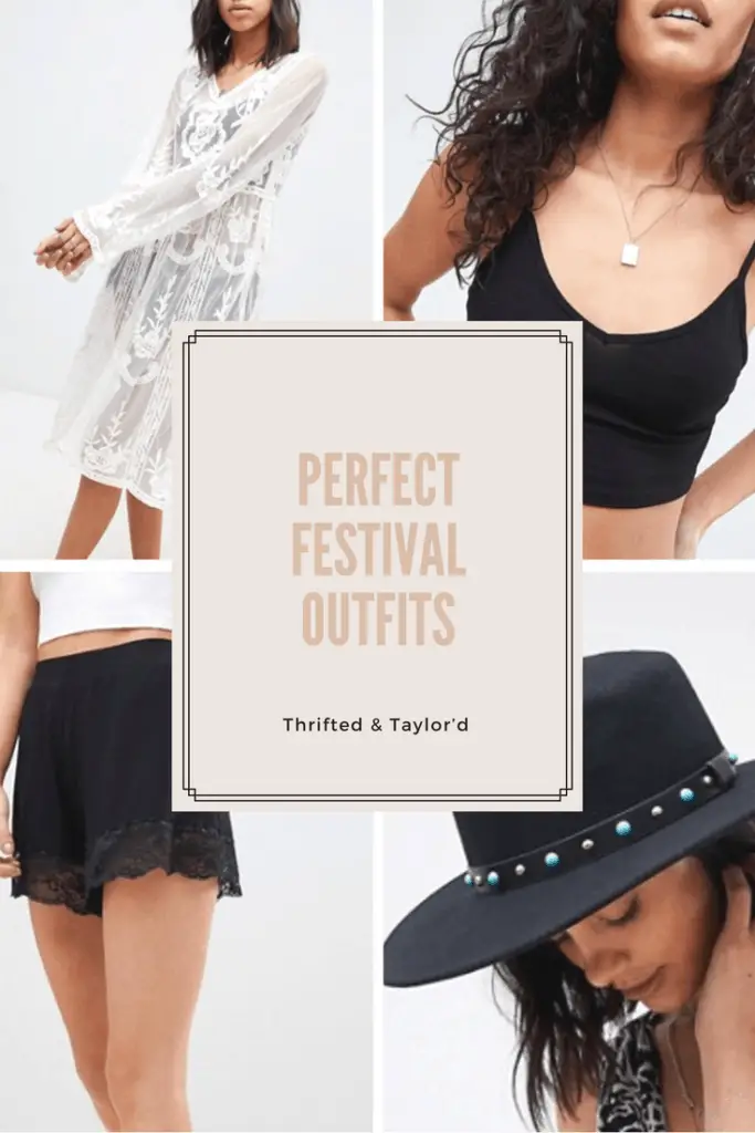 Perfect Festival Outfit Ideas | Festival Clothing | Thrifted & Taylor'd
