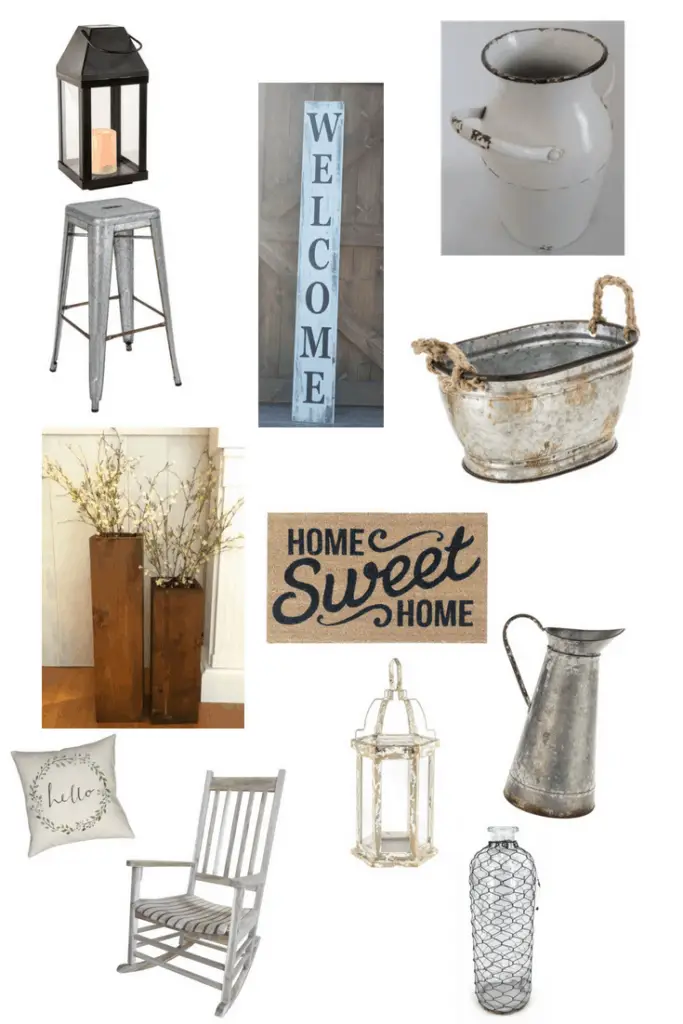 Perfect Decor for a Farmhouse Front Porch | Thrifted & Taylor'd