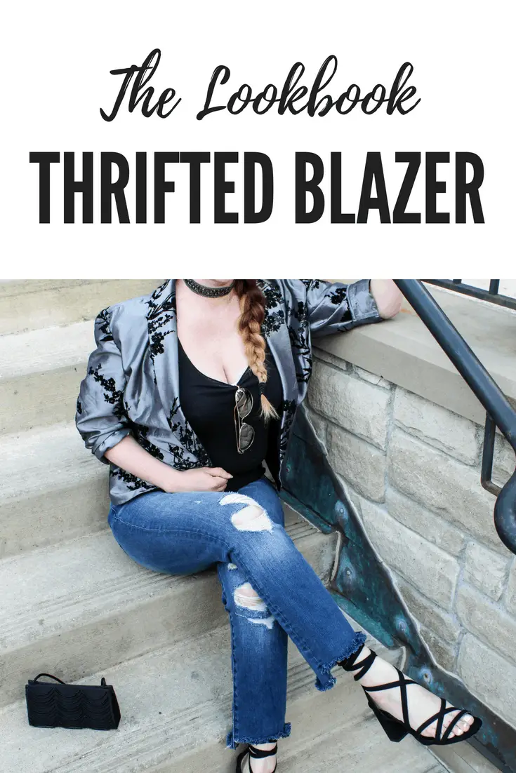 The Lookbook | Thrifted Blazer
