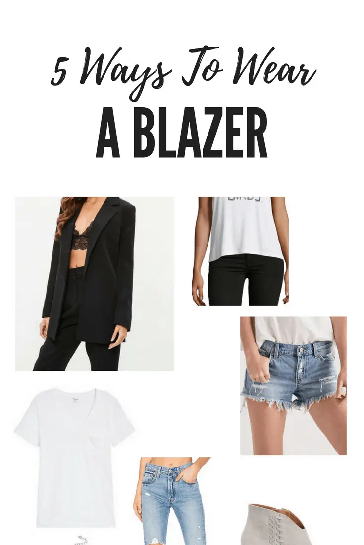 5 Ways to Wear A Blazer