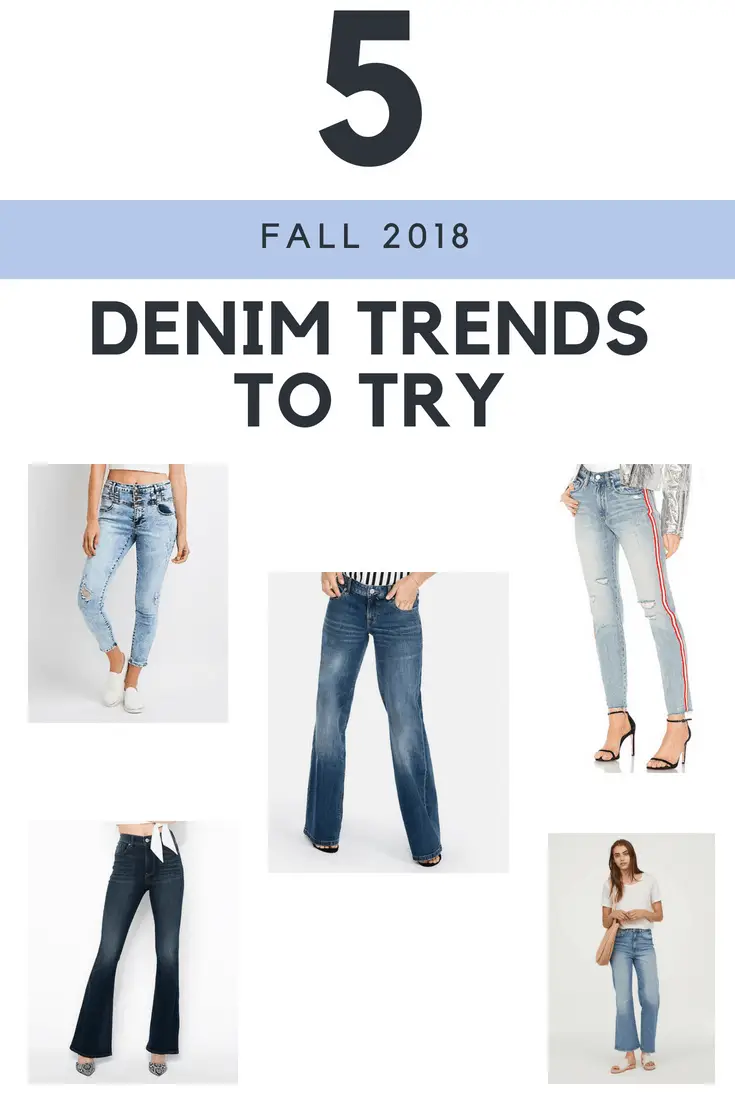 5 Fall 2018 Denim Trends To Try