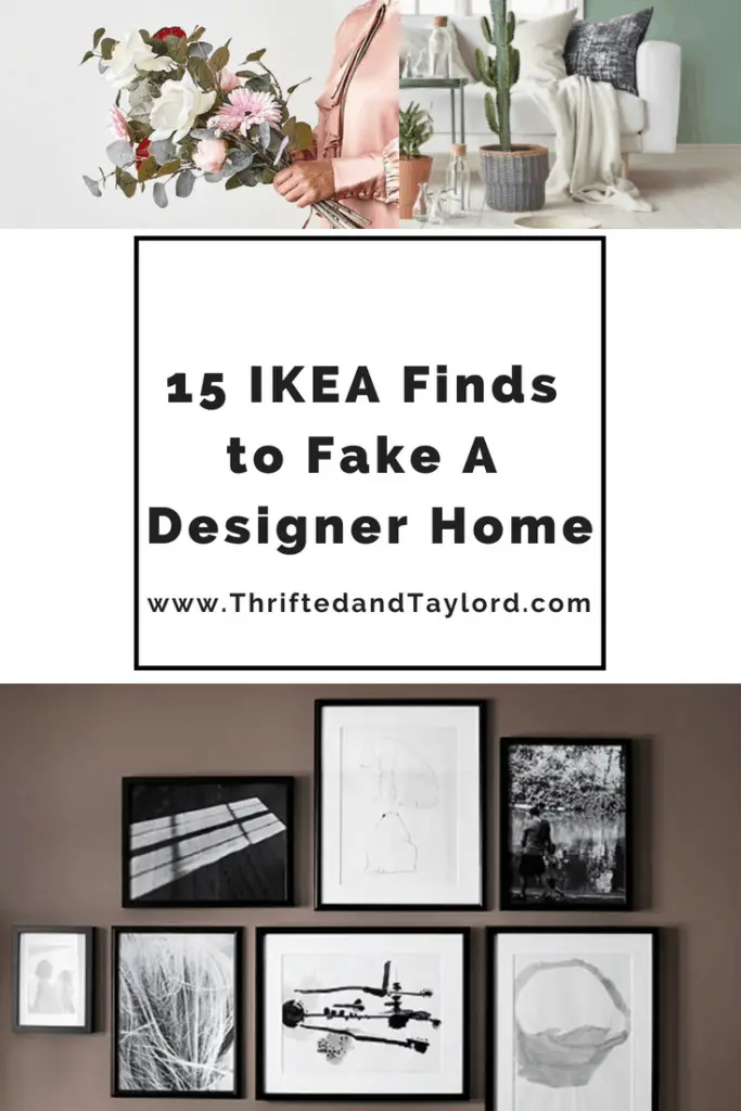 15 IKEA Finds to Fake A Designer Home | Thrifted & Taylor'd