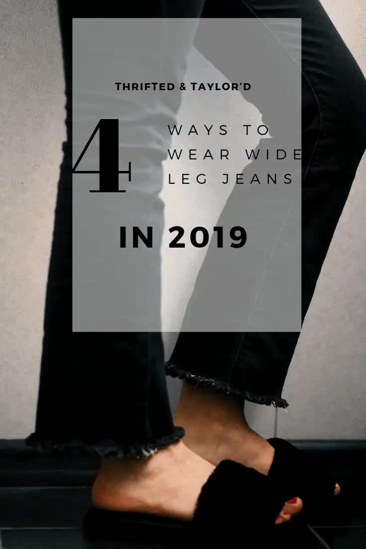 How to Wear Wide Leg Jeans | In 2019