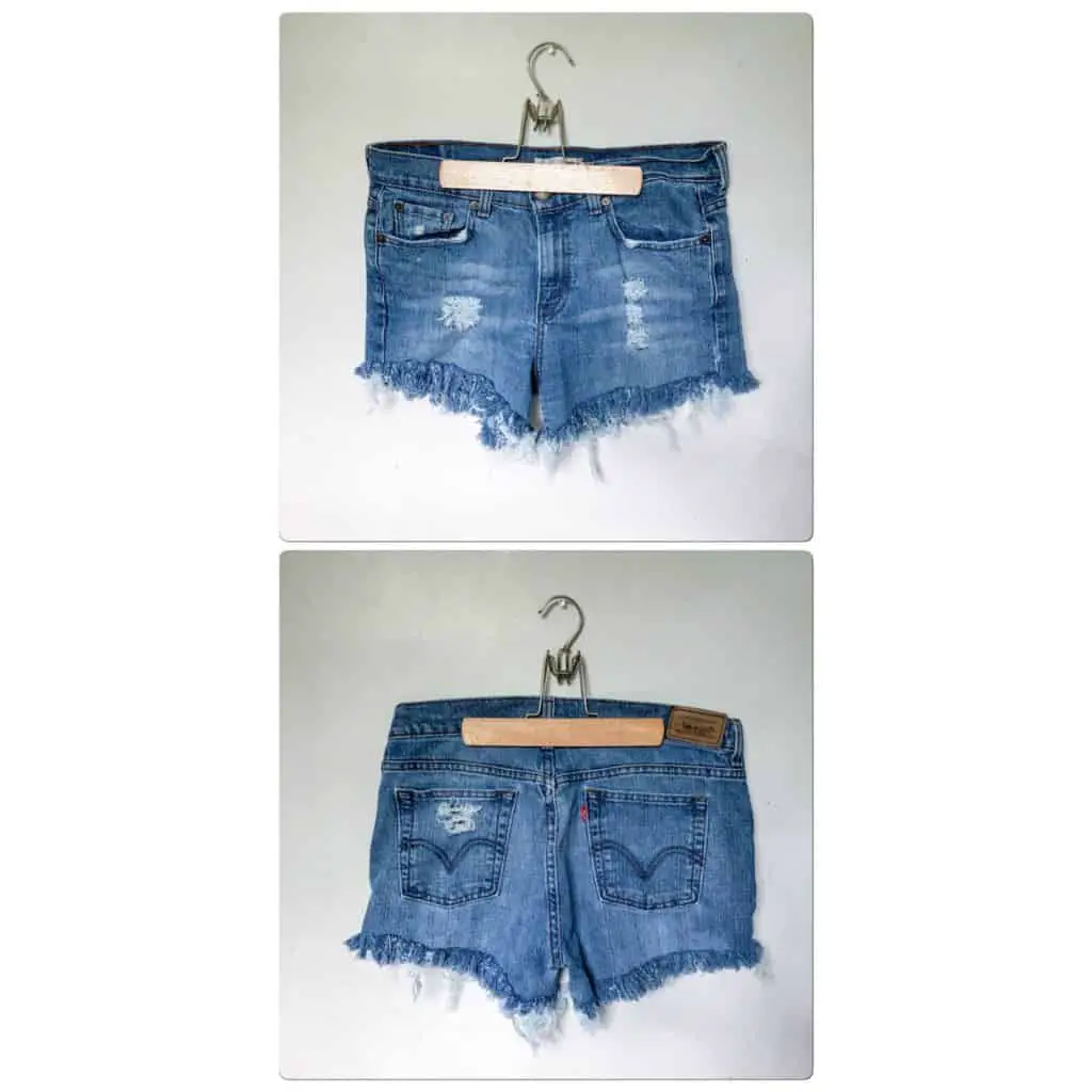 Fray and Distress Your Own Jean Shorts - Simple DIY - Ever After in the  Woods