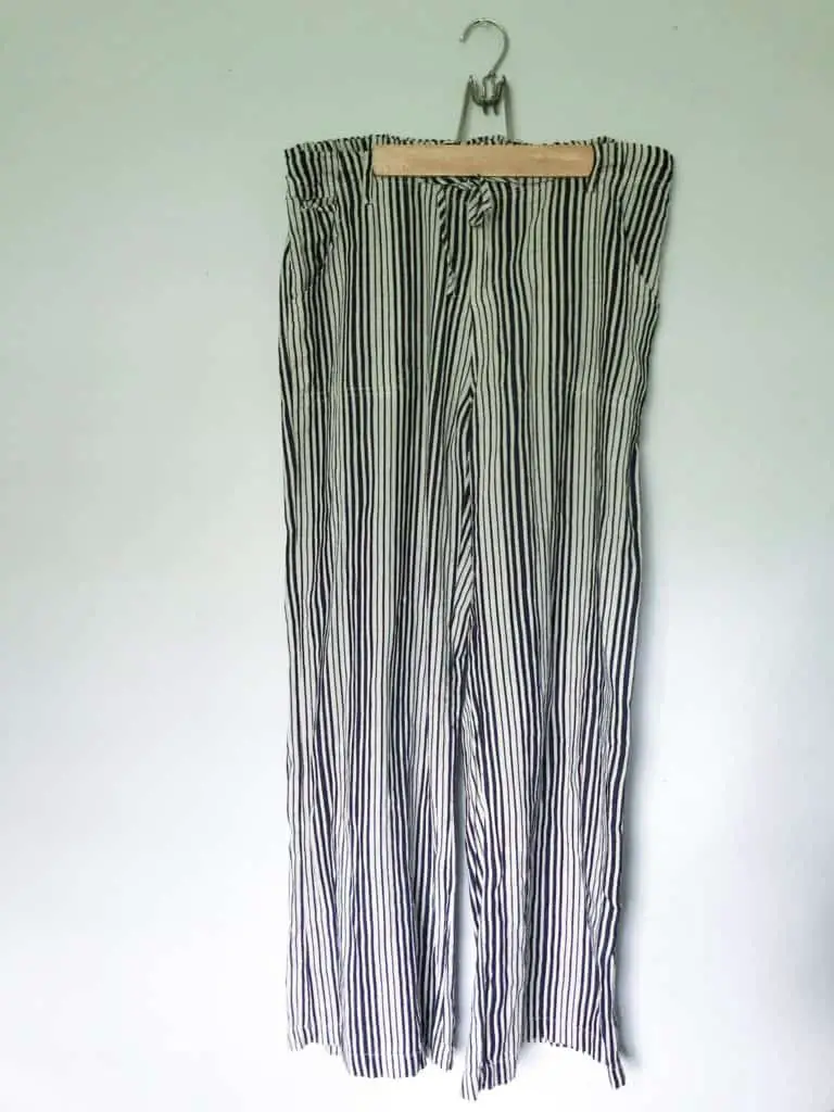 Summer Thrift Haul | Striped Cotton Pants | #summeroutfit #summer #fashion