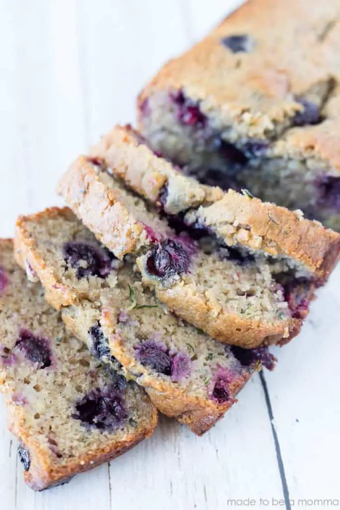 Monthly Favorites Banana Blueberry Zucchini Bread