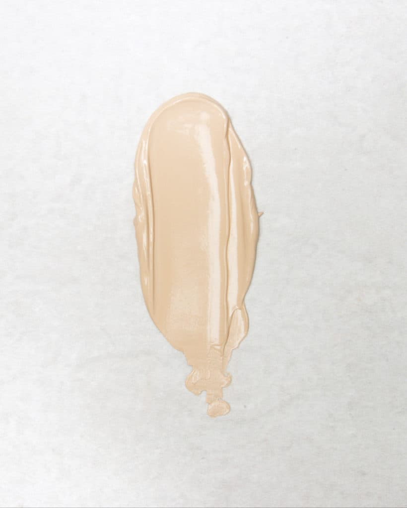 The Organic Skin Co. Review | Their Fresh Canvas foundation in the shade Rose Sand.