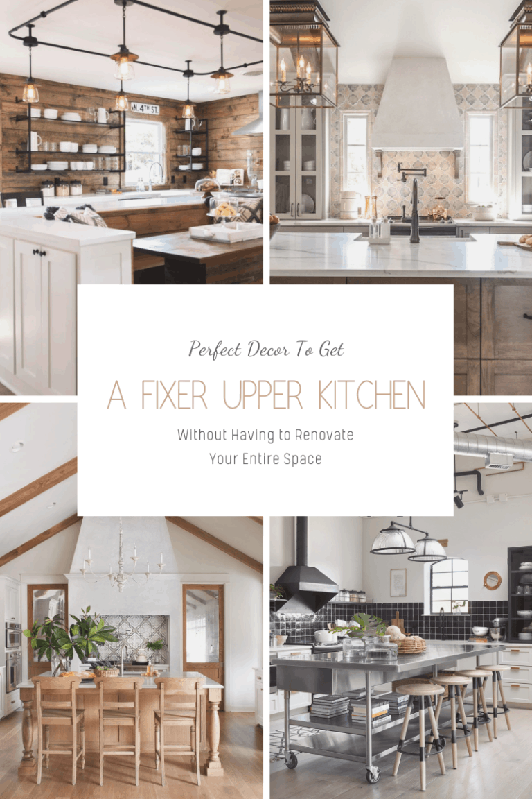 How To Get A Fixer Upper Kitchen Without Renovating | Katie Taylor Home ...