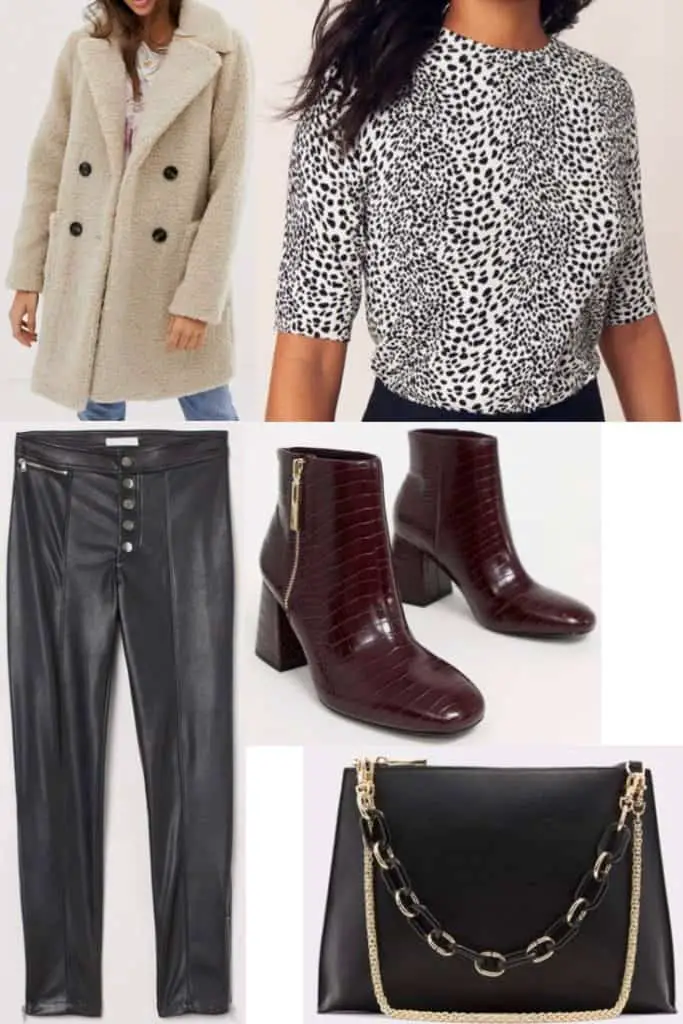 In need of some outfits to wear for Thanksgiving? Check out these 5 options which are trendy and won't break the bank. This Thanksgiving outfit is perfect if you want something that is a mix of classy and a touch sexy while being just a little dressed up. This is also perfect if you live in a colder climate and need to bundle up.