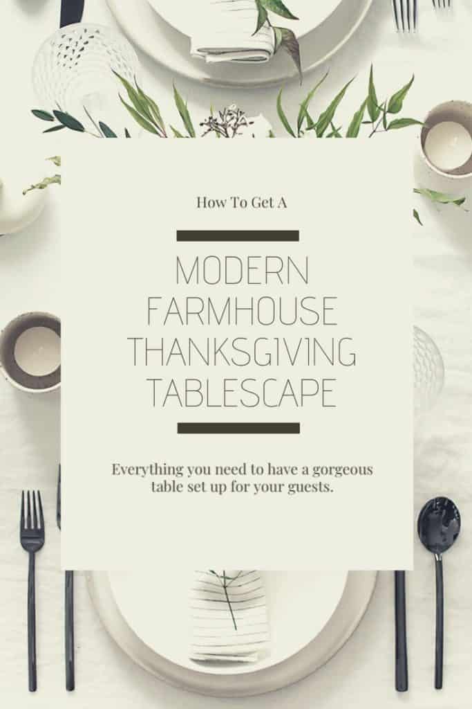 Do you always see those gorgeous modern farmhouse Thanksgiving tablescapes and wish you could do it yourself? I rounded up everything you need to get the most perfect tablescape on Amazon. Your guests will be asking you who you hired!