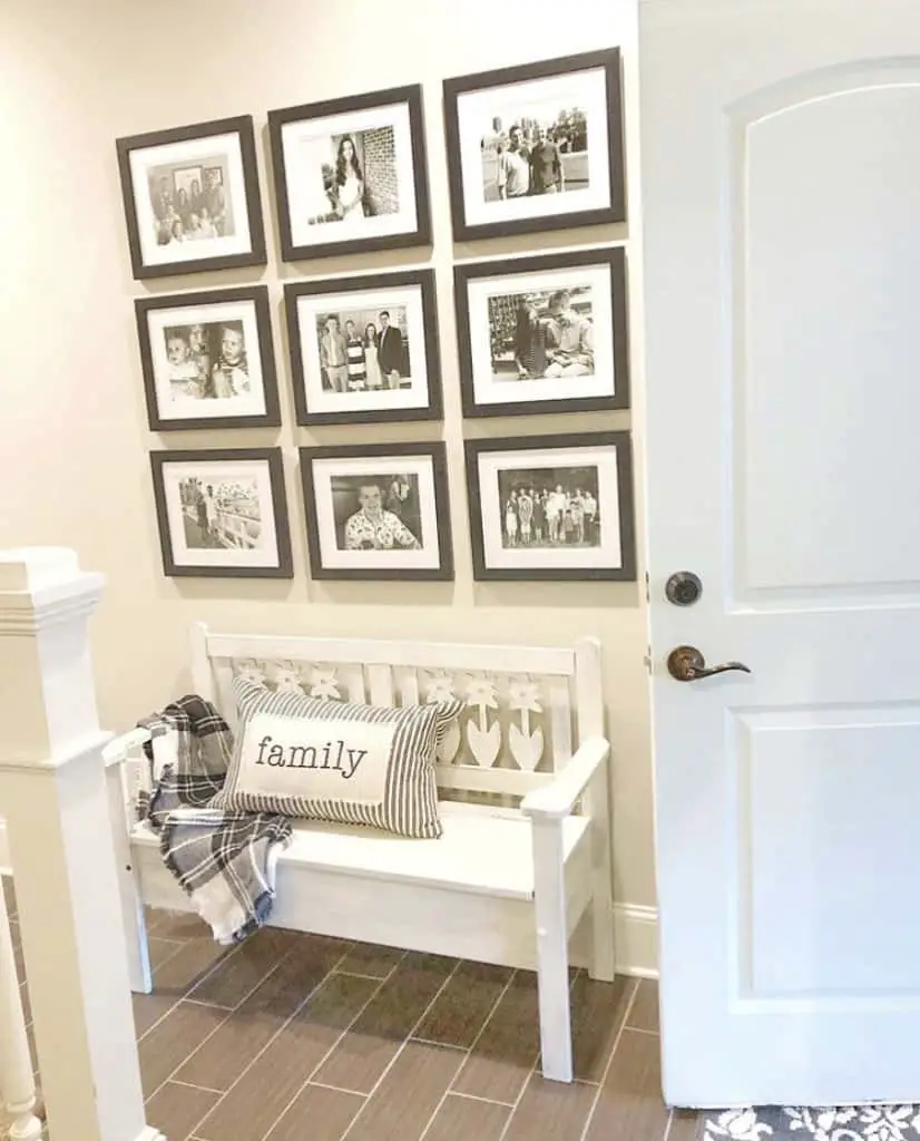 These simple home decorating tips are all you need to have you decorating like an interior designer. Get a gallery wall the easy way by using several large frames for your photos or artwork.