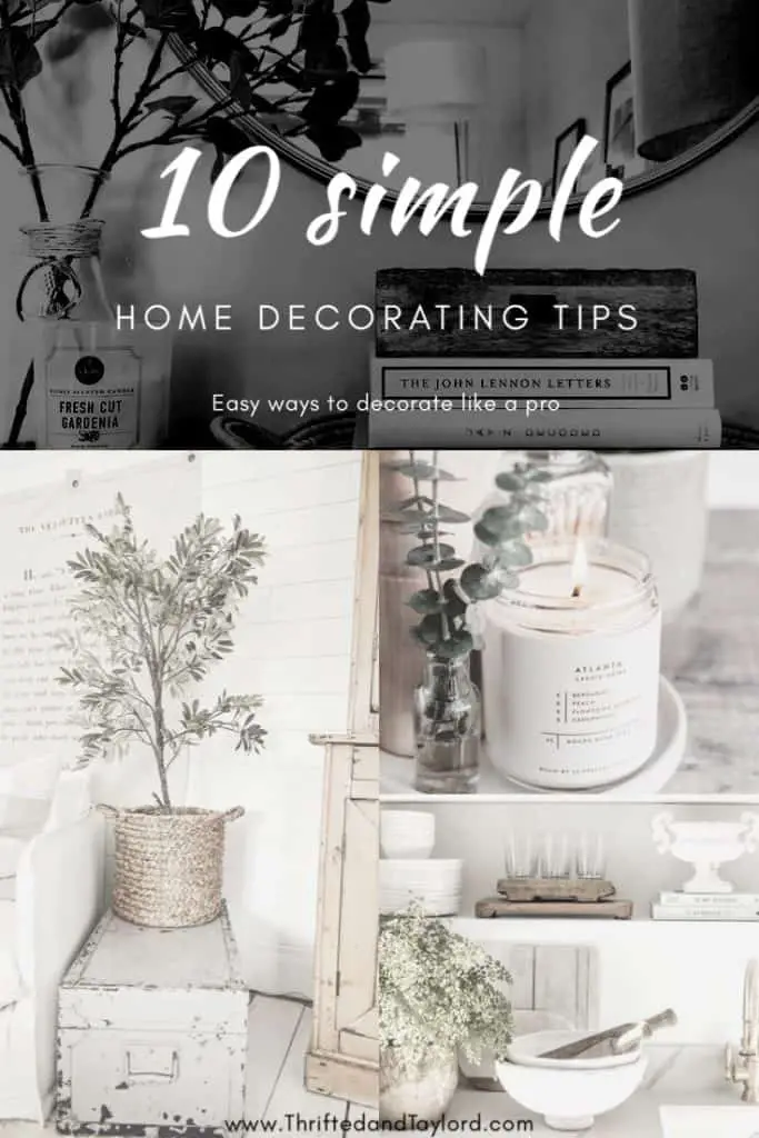 These simple home decorating tips are all you need to have you decorating like an interior designer.