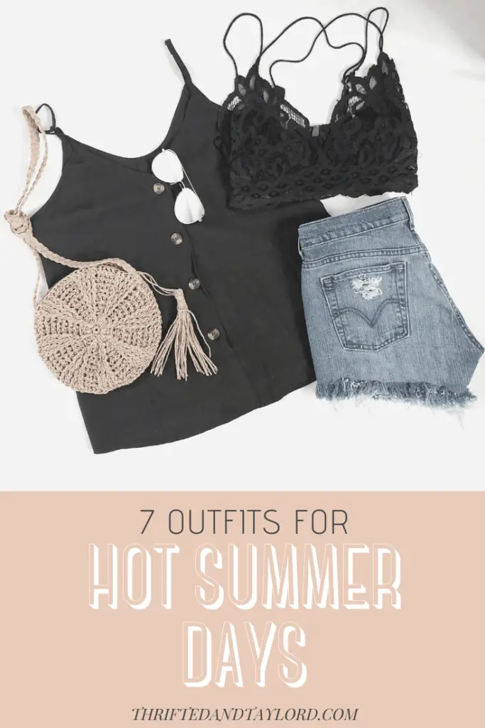 Hot summer day on sale outfits