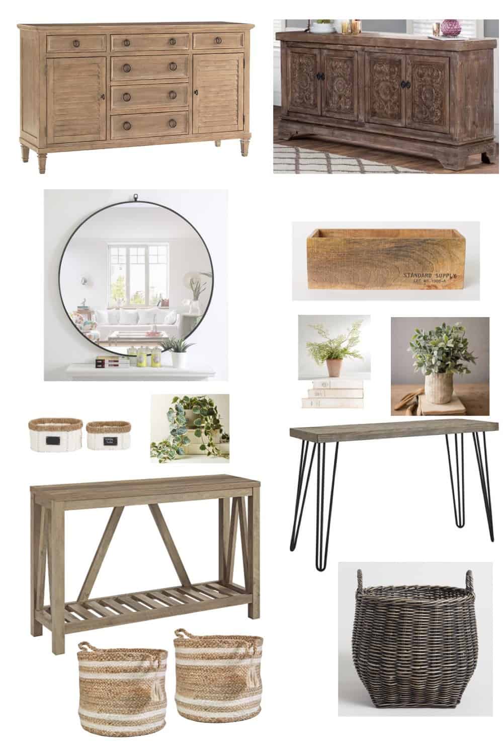 How To Declutter Your Entryway | Katie Taylor Home | Thrifted & Taylor'd