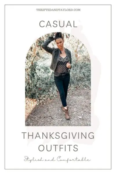 Trendy Casual Thanksgiving Outfits | Style and Comfort At The Same Time