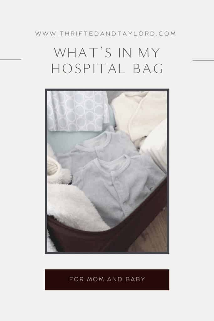 Hospital Bag Checklist for Mom and Baby - What to Pack – Itzy Ritzy