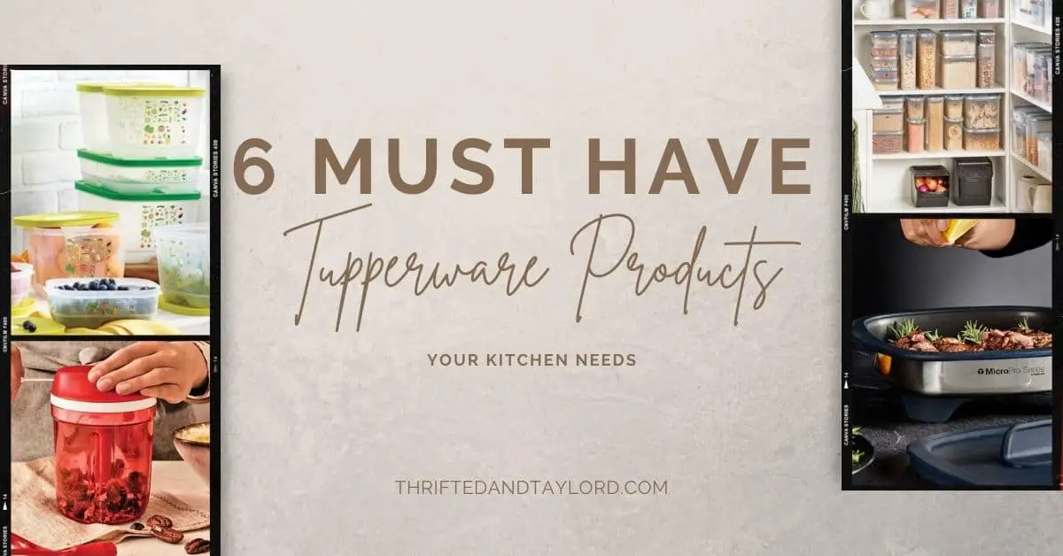 LATEST TUPPERWARE KITCHEN Products