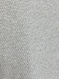 Close up photo detailing texture on the sweatshirt.