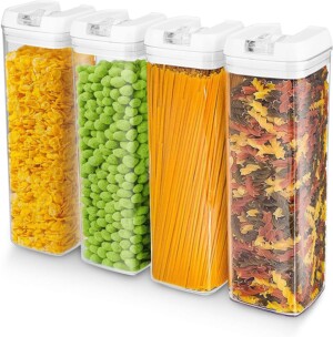 Airtight Food Storage Containers Set, 4
