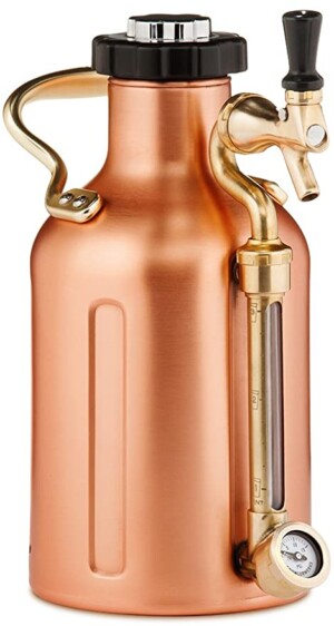 A portable copper keg that keeps beer fresh for days and cold for hours. This makes one of the best gifts for him he will actually use, if he loves to drink beer!